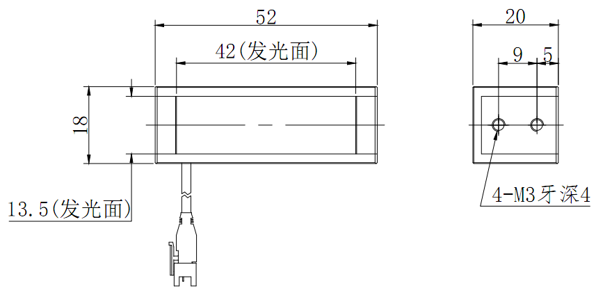 條形光源 BL52-18-R/G/B/W    