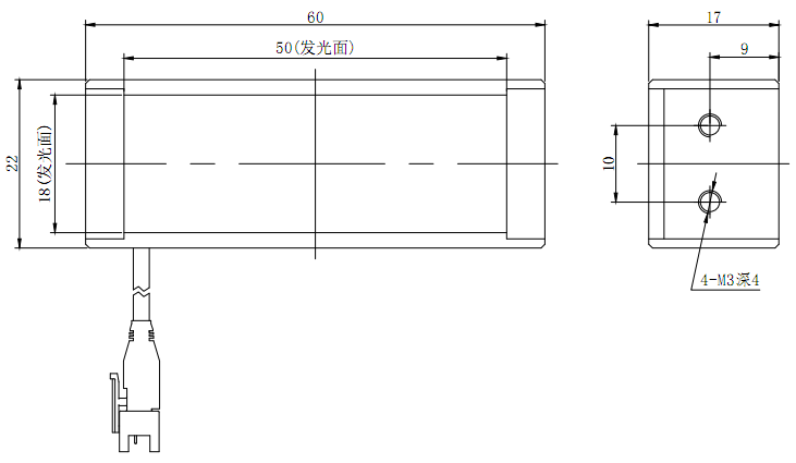 條形光源 BL60-22-R/G/B/W  